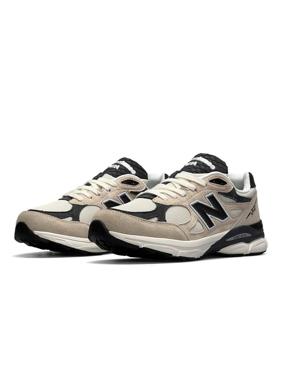New Balance 990v3 Beige Black