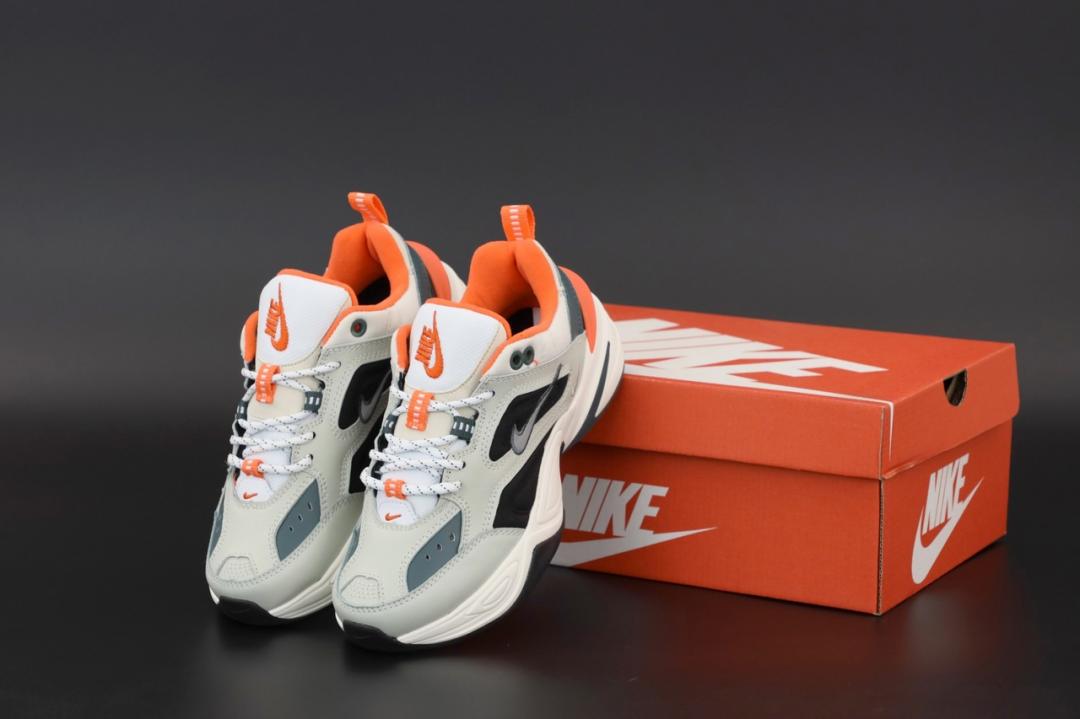 Nike M2K Tekno Beige Black Orange