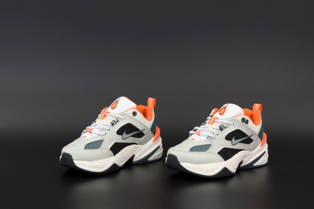 Nike M2K Tekno Beige Black Orange