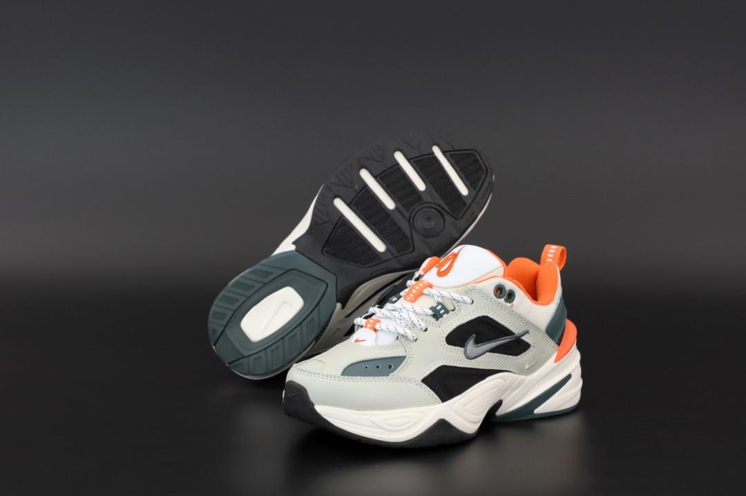 Nike M2K Tekno Beige Black Orange