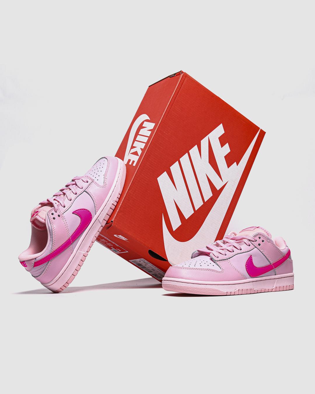 Nike Dunk Low GS Triple Pink