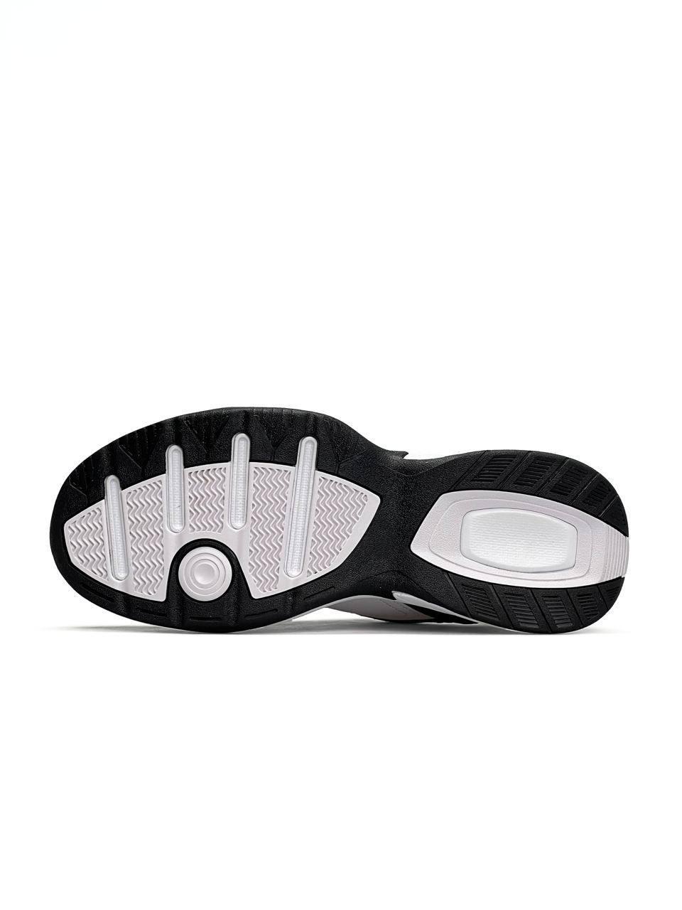 Nike Air Monarch White Black Red
