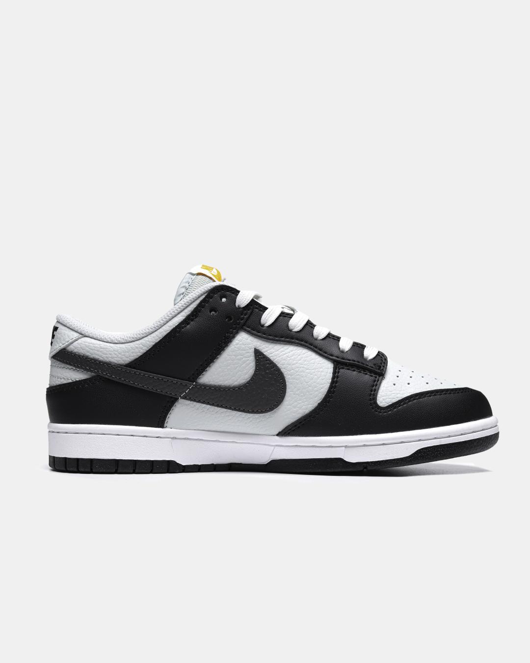 Nike Dunk Low Mini Swoosh - Black Total Orange