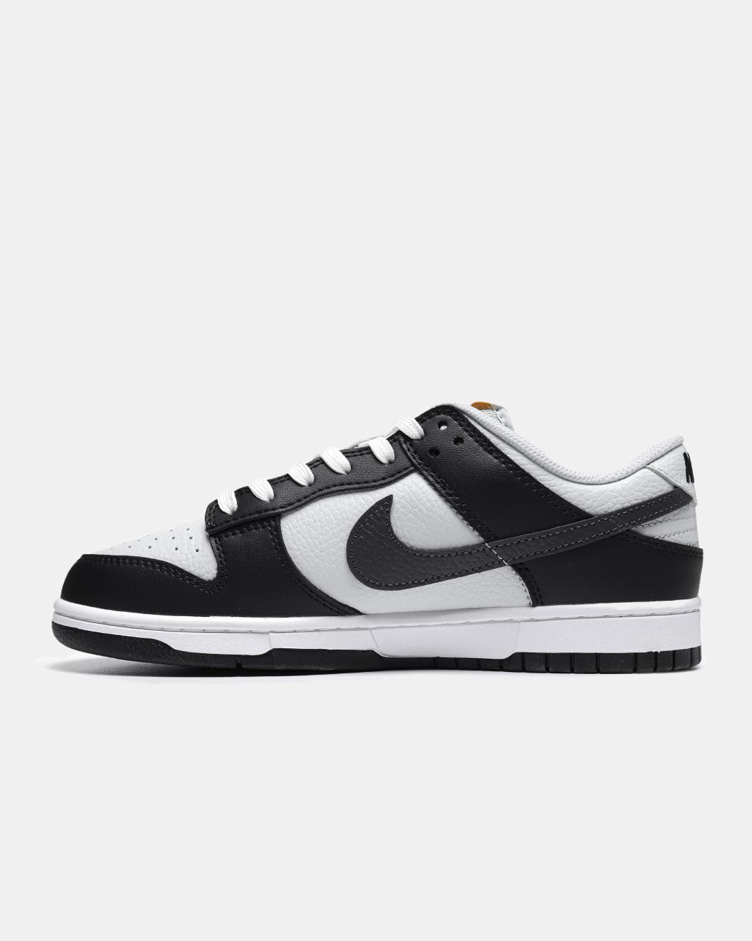 Nike Dunk Low Mini Swoosh - Black Total Orange