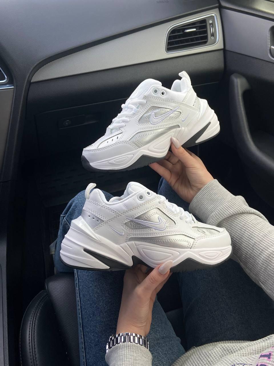 Nike M2K Tekno White Silver