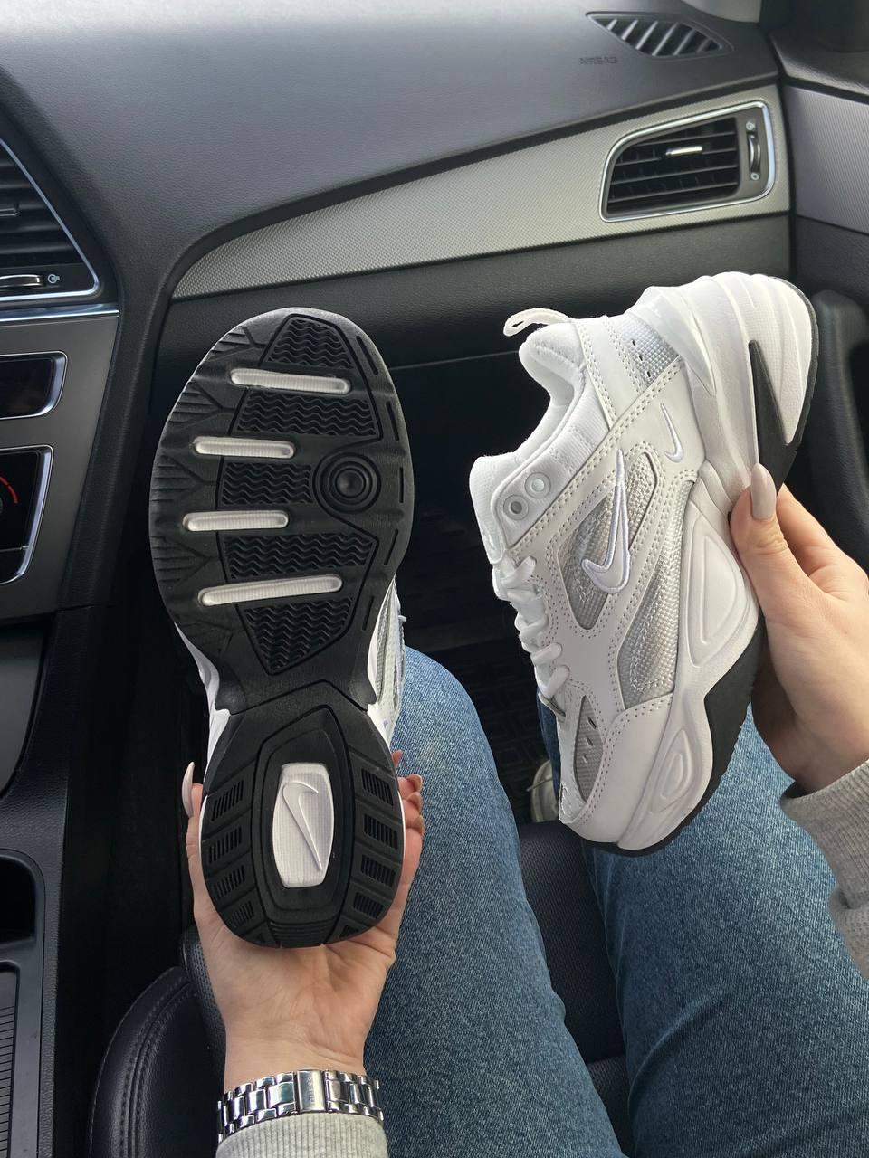 Nike M2K Tekno White Silver