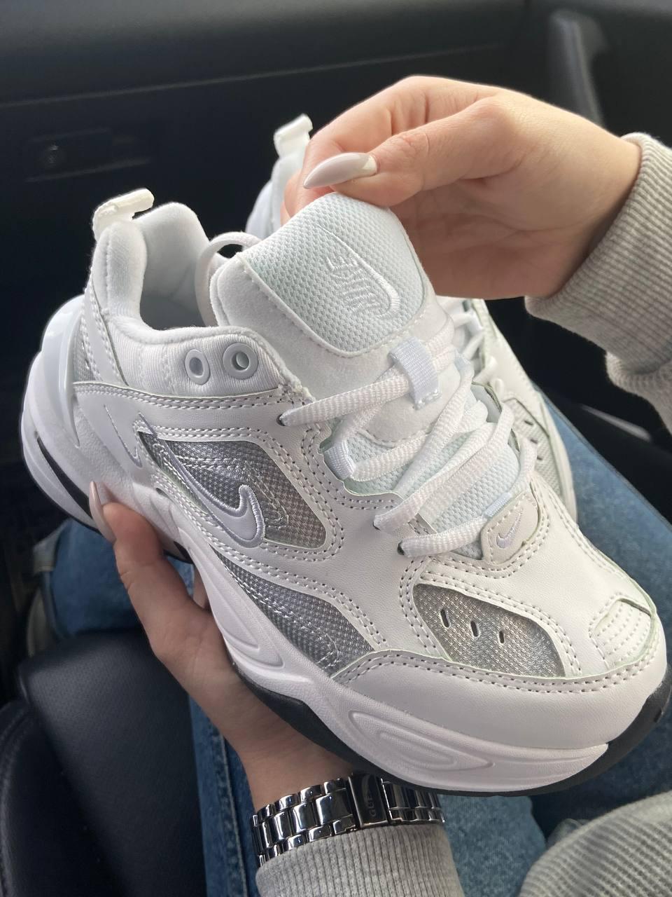 Nike M2K Tekno White Silver