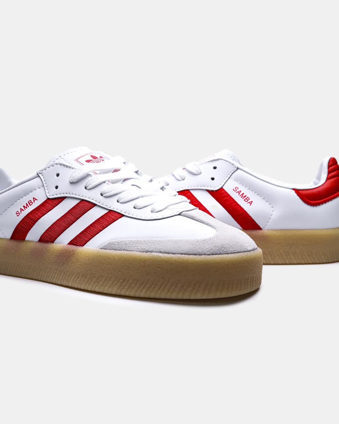 adidas Samba White Red v2