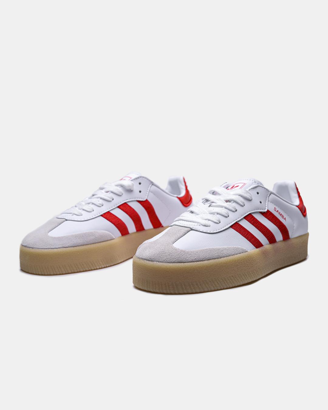 adidas Samba White Red v2