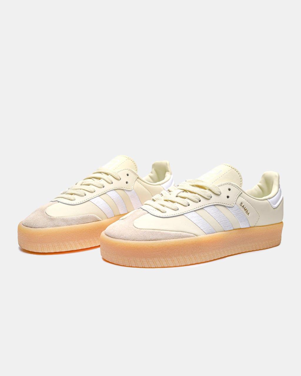 adidas Samba Wonder White Silver Metallic