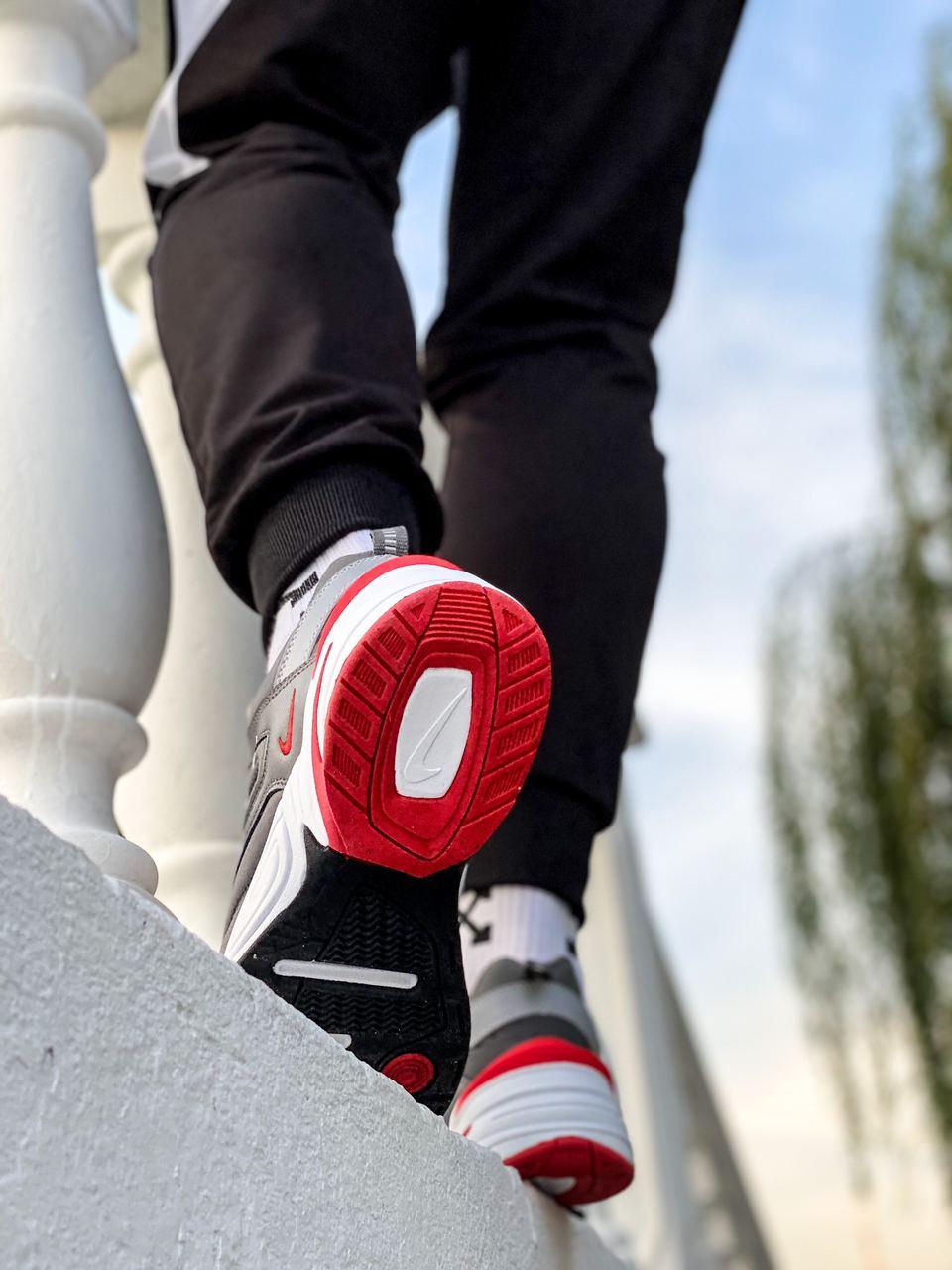 Nike M2K Tekno Grey Red