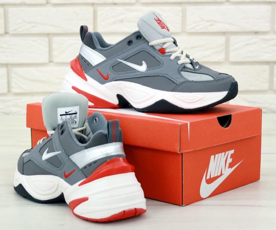 Nike M2K Tekno Grey Red White