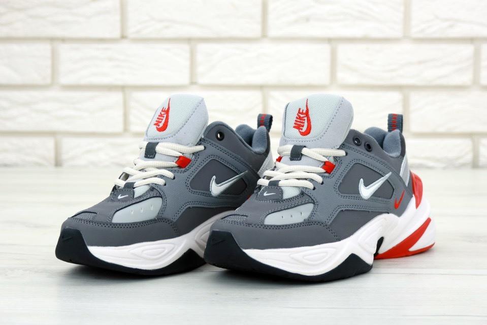 Nike M2K Tekno Grey Red White
