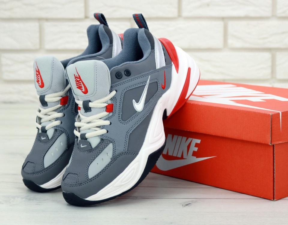 Nike M2K Tekno Grey Red White