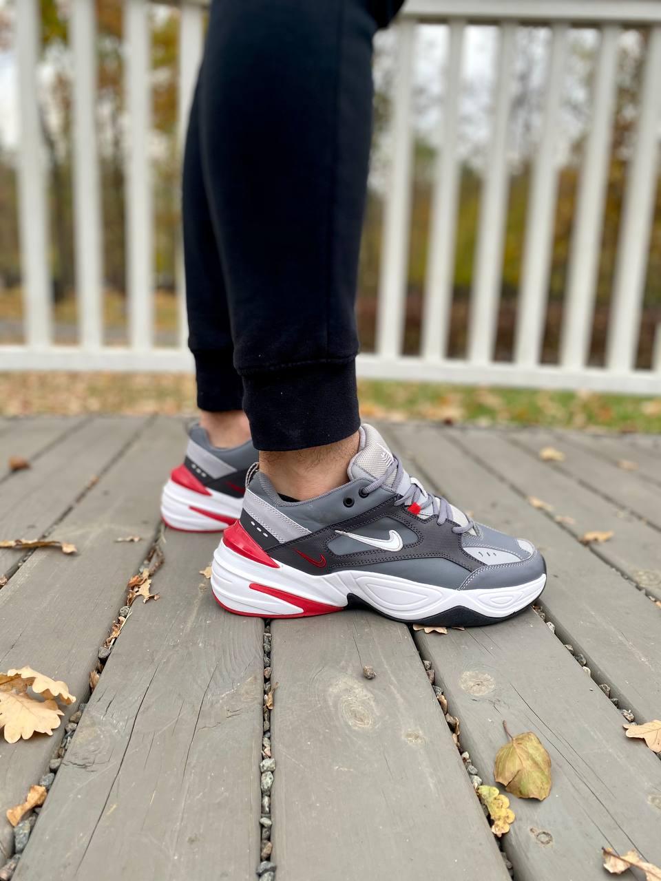 Nike M2K Tekno Grey Red White