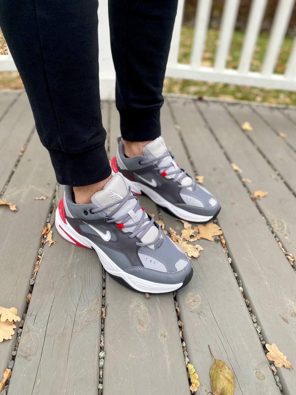 Nike M2K Tekno Grey Red White