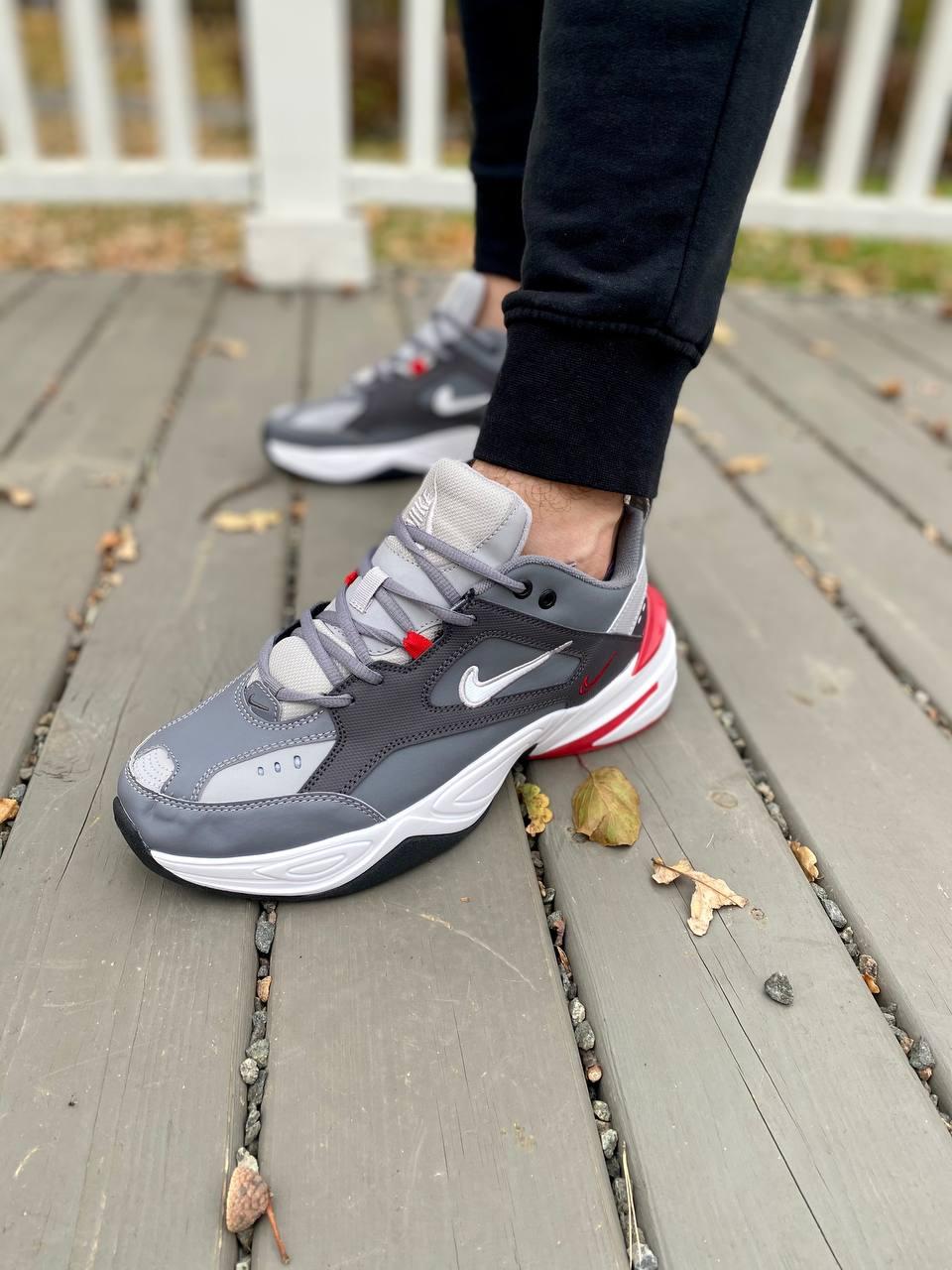 Nike M2K Tekno Grey Red White