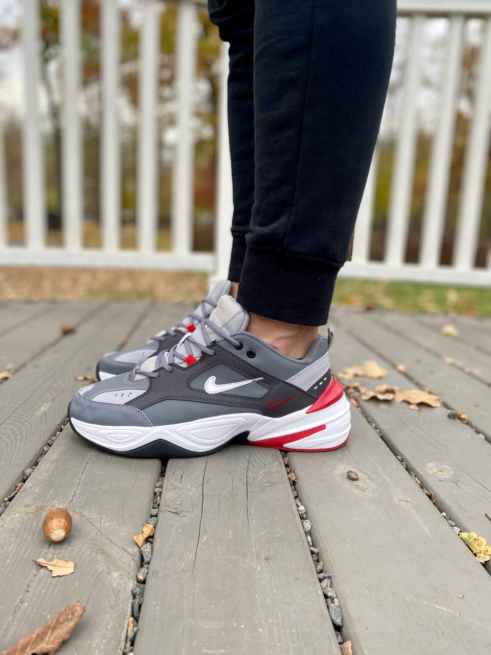 Nike M2K Tekno Grey Red White
