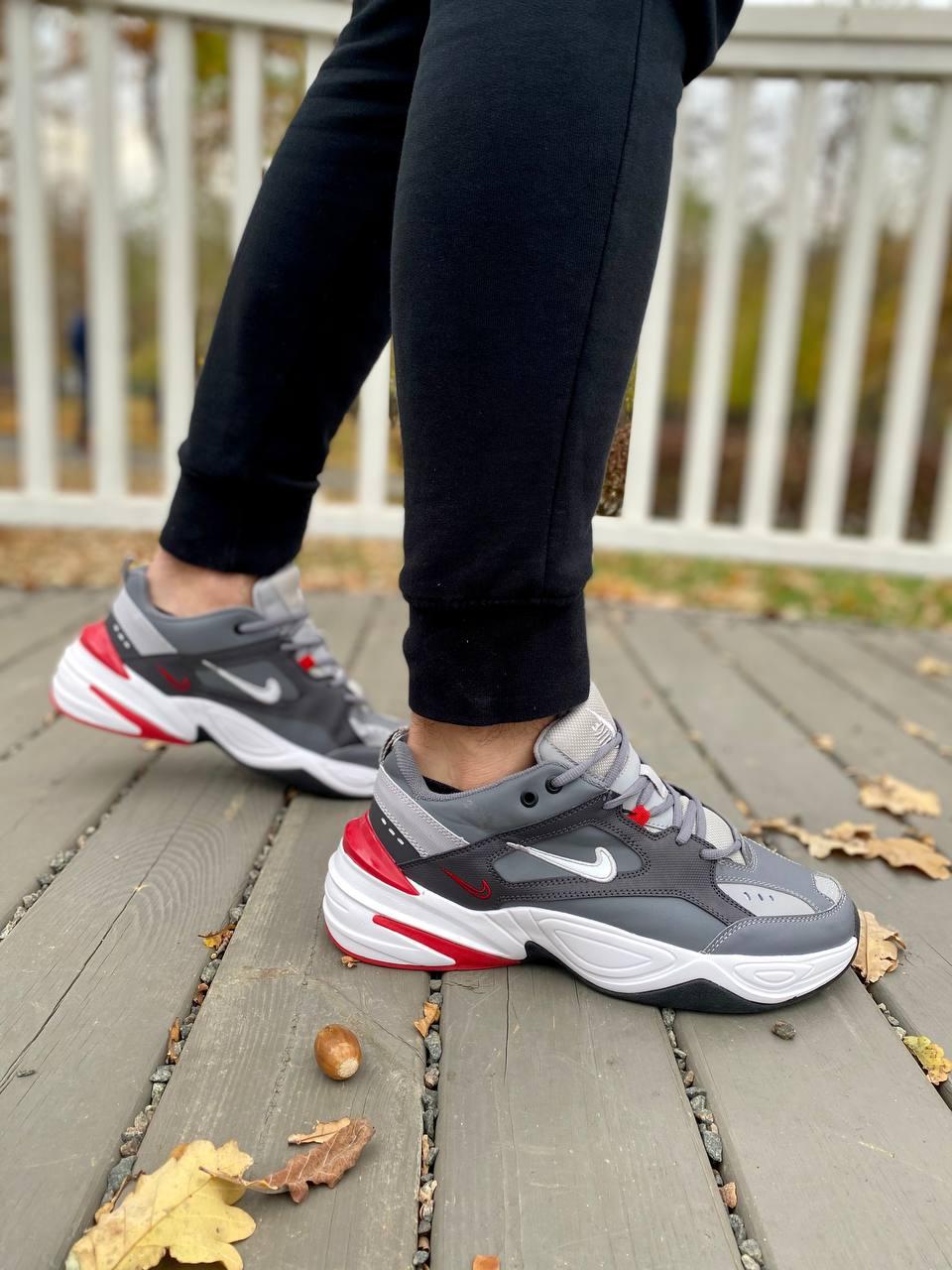 Nike M2K Tekno Grey Red White