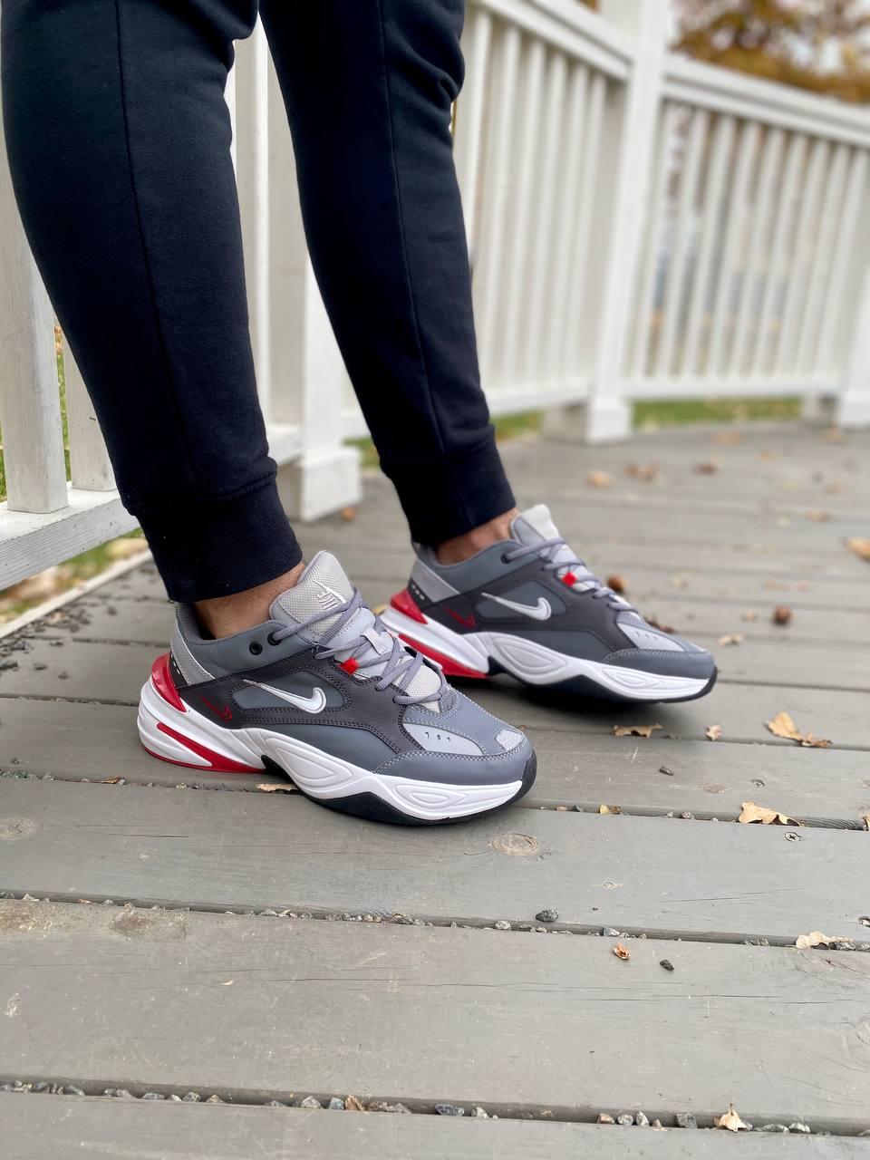 Nike M2K Tekno Grey Red White