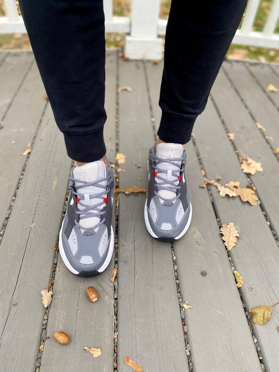 Nike M2K Tekno Grey Red White
