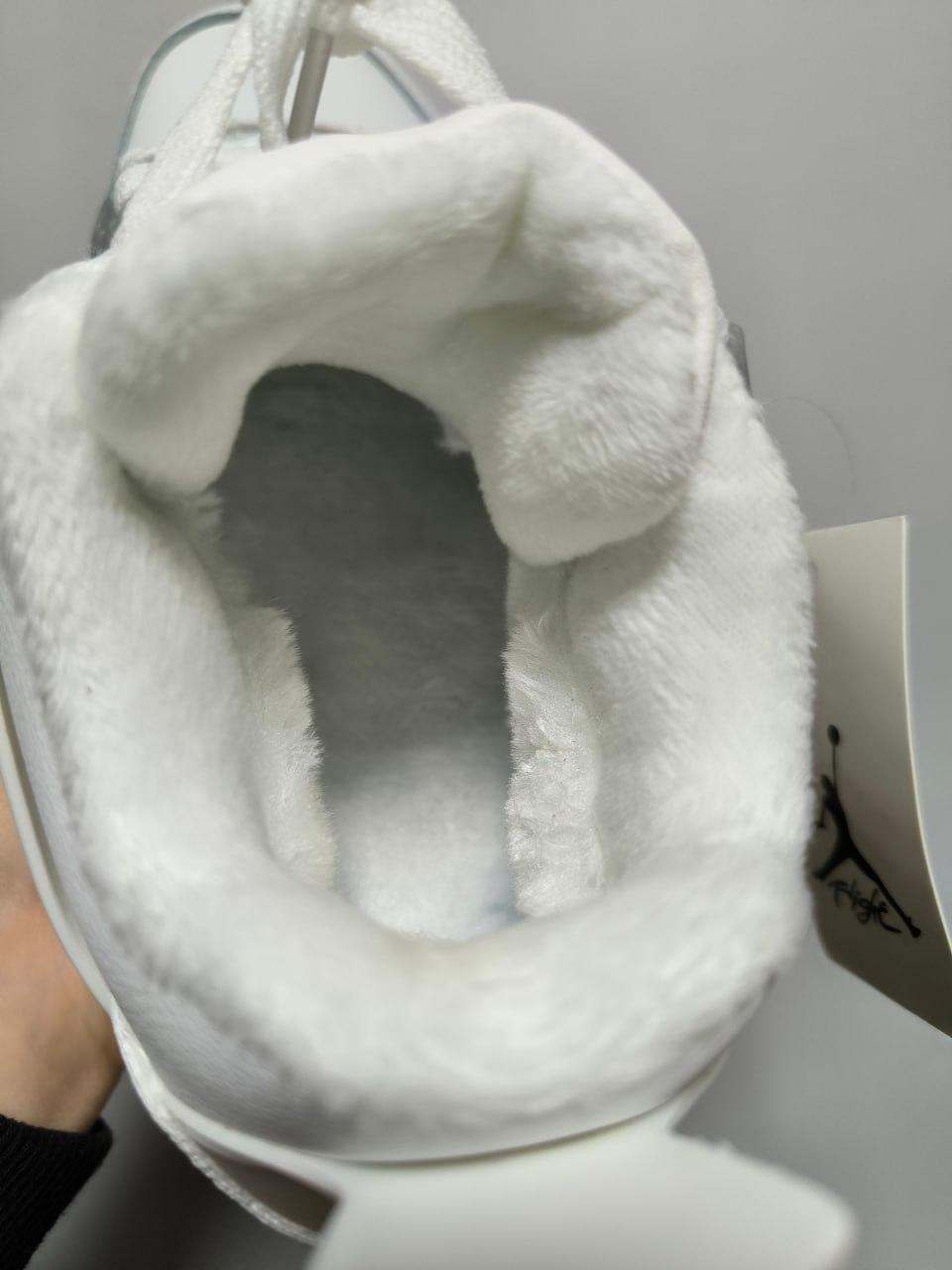 Nike Air Jordan 4 Retro White Fur