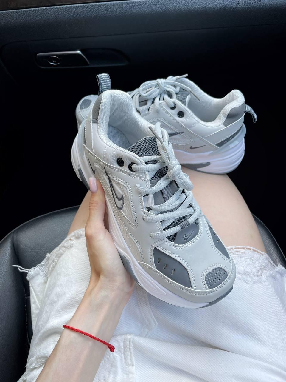 Nike M2K Tekno Grey White 2