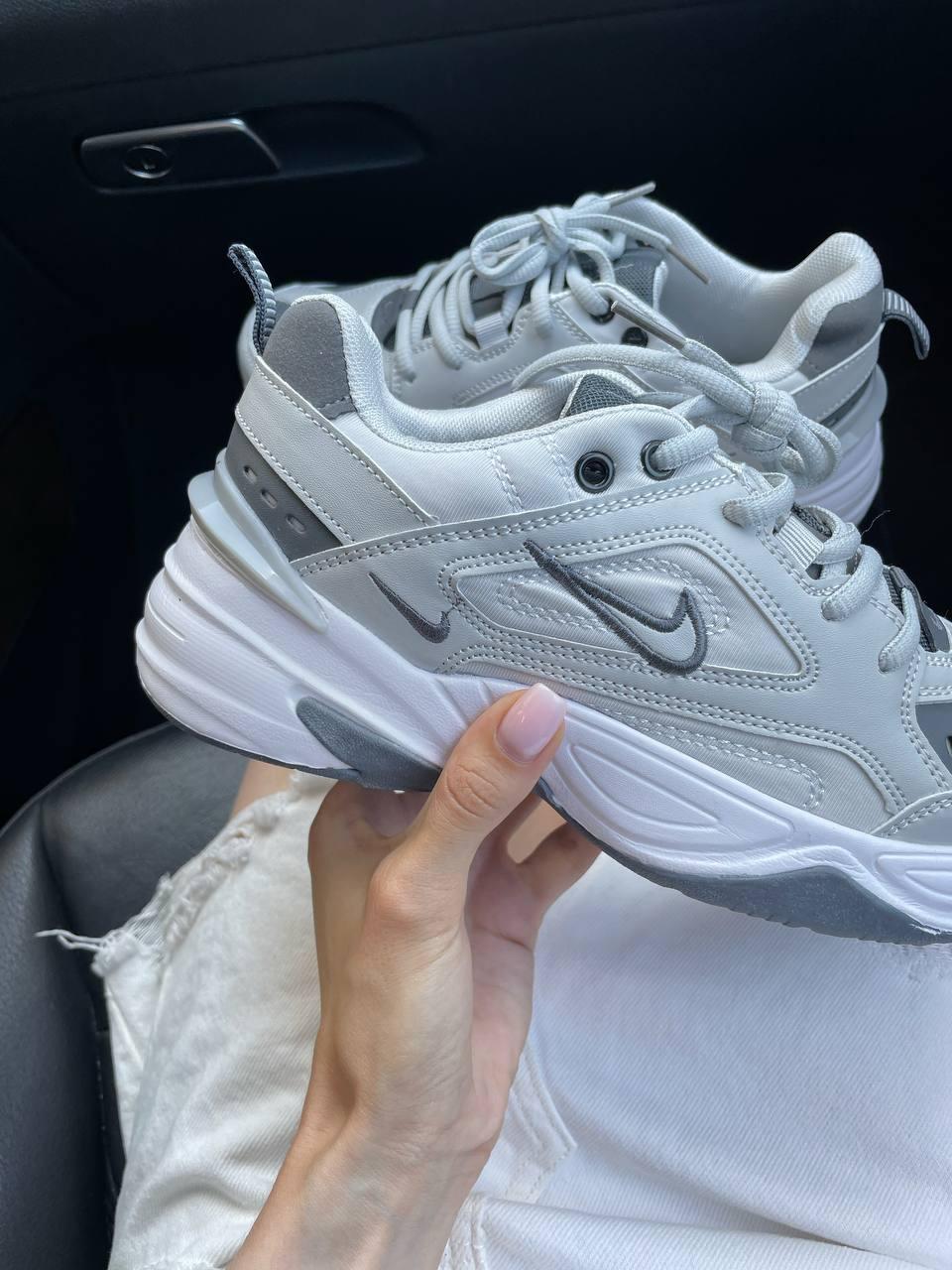 Nike M2K Tekno Grey White 2