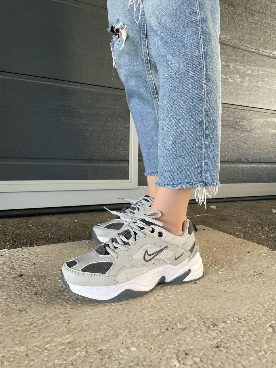 Nike M2K Tekno Grey White 2
