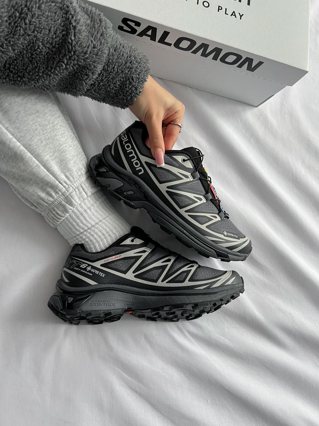 Salomon XT-6 Gray GORE-TEX