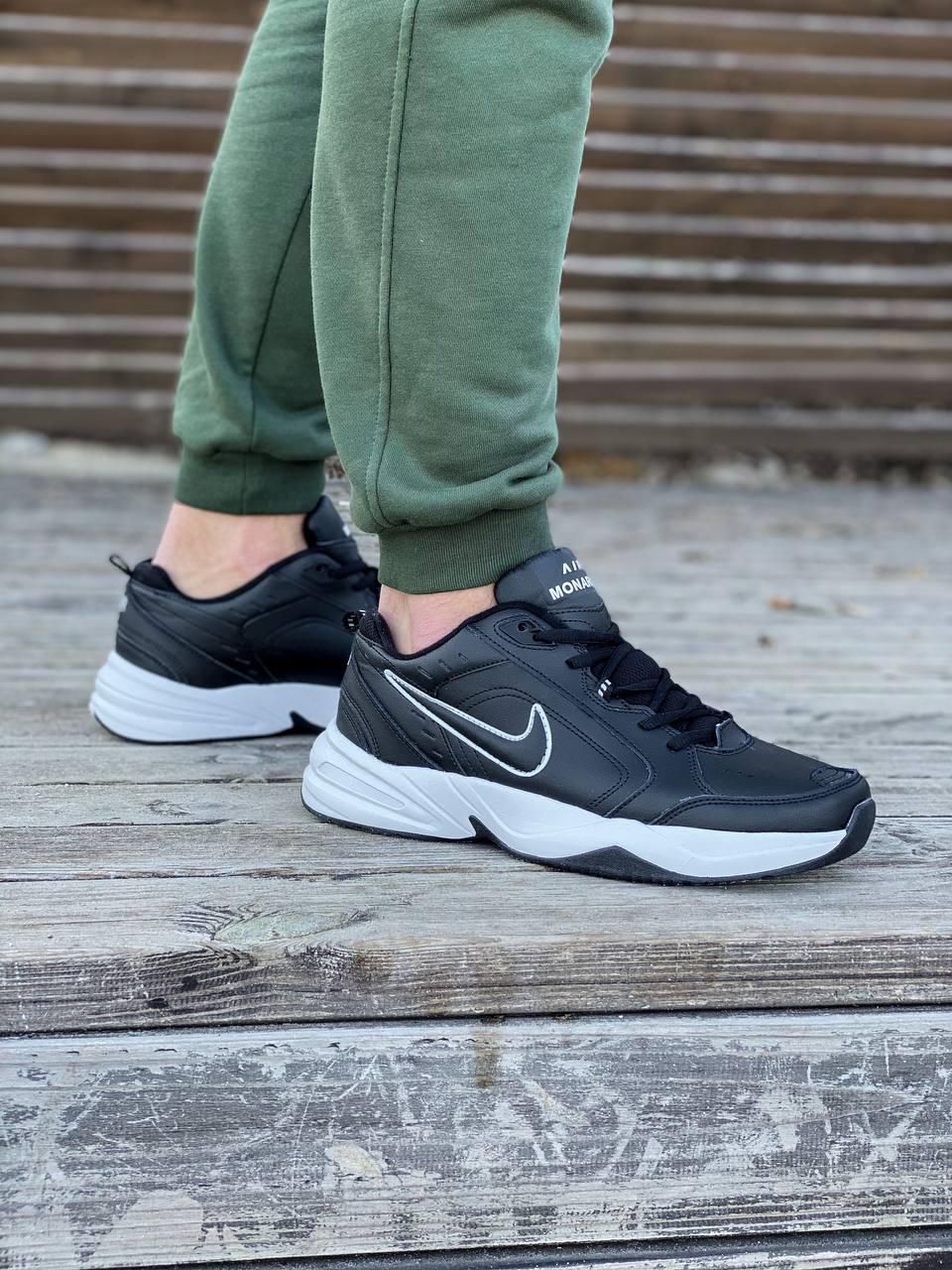 Nike Air Monarch Black White