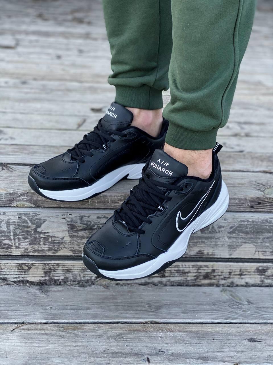 Nike Air Monarch Black White