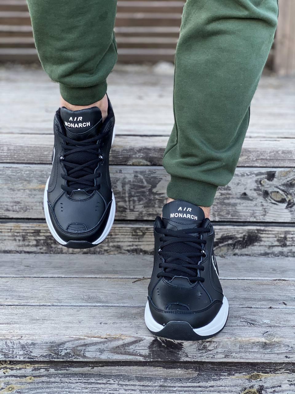 Nike Air Monarch Black White