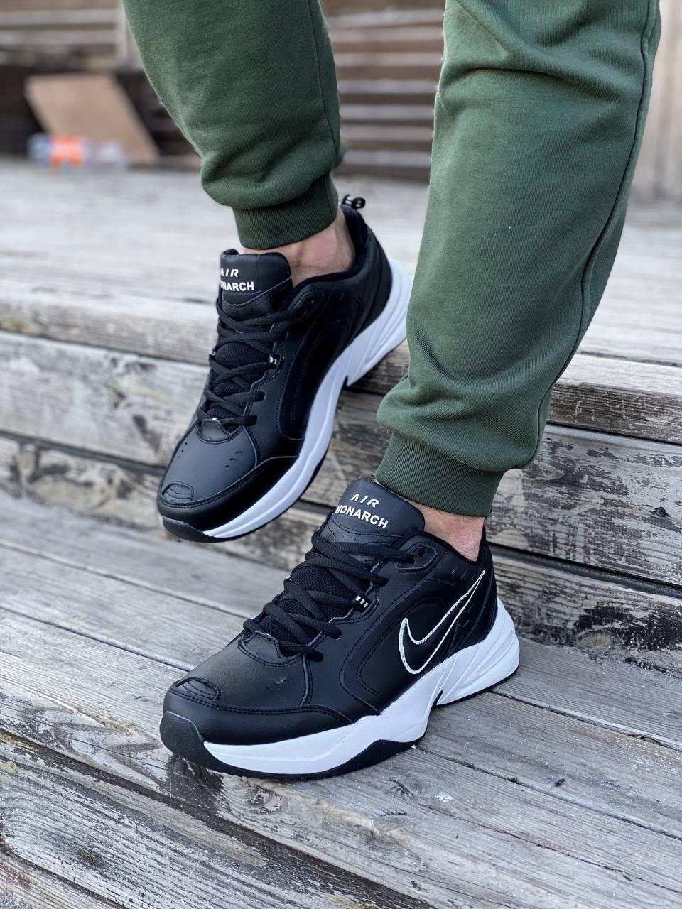 Nike Air Monarch Black White