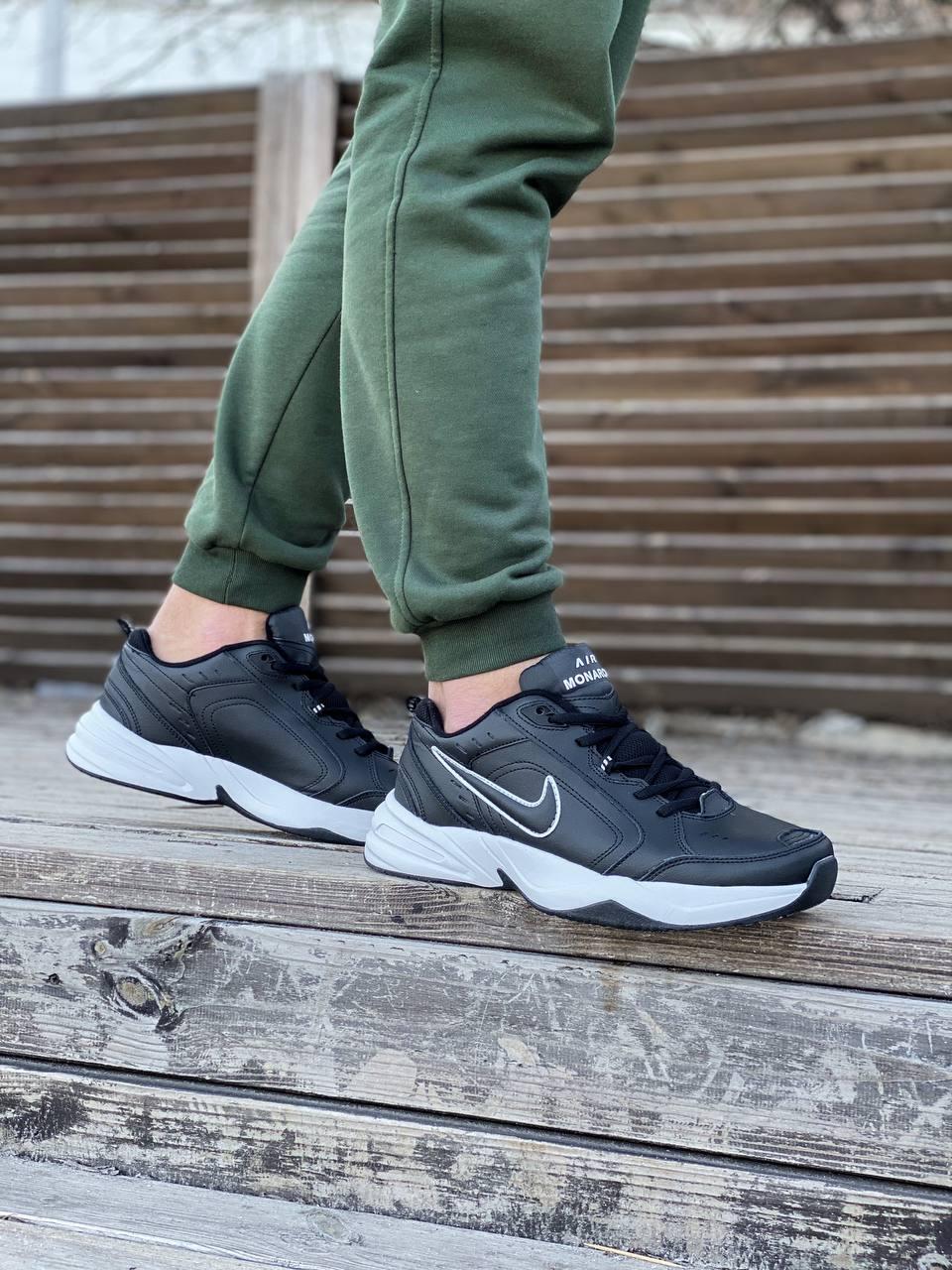 Nike Air Monarch Black White