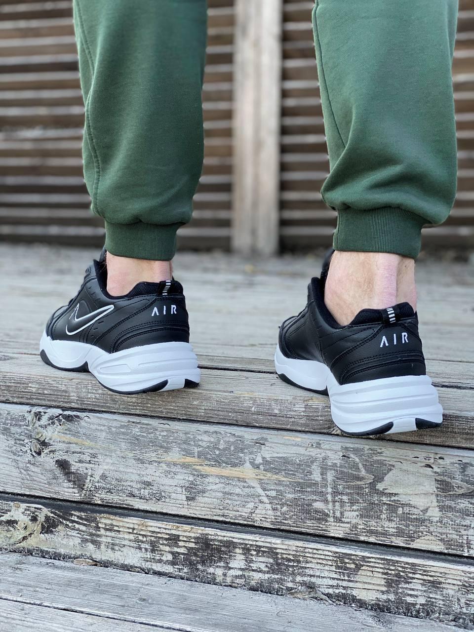Nike Air Monarch Black White