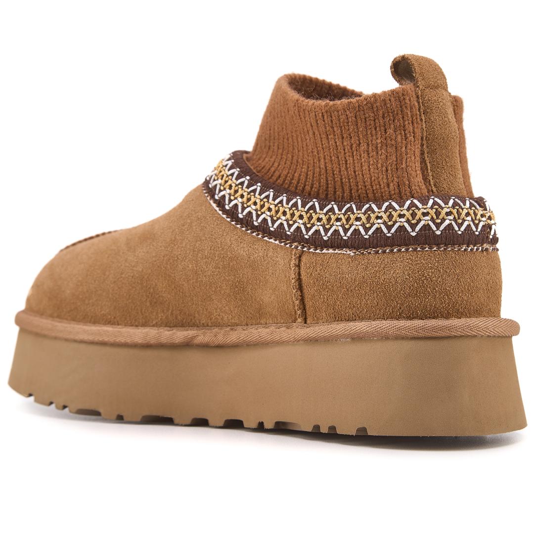 Ugg Tasman Platform Sock Chestnut