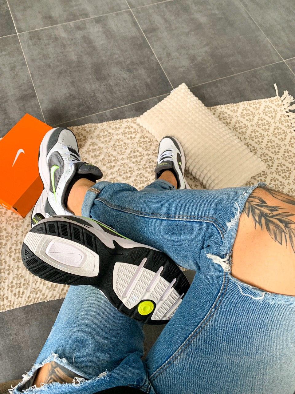 Nike Air Monarch White Green