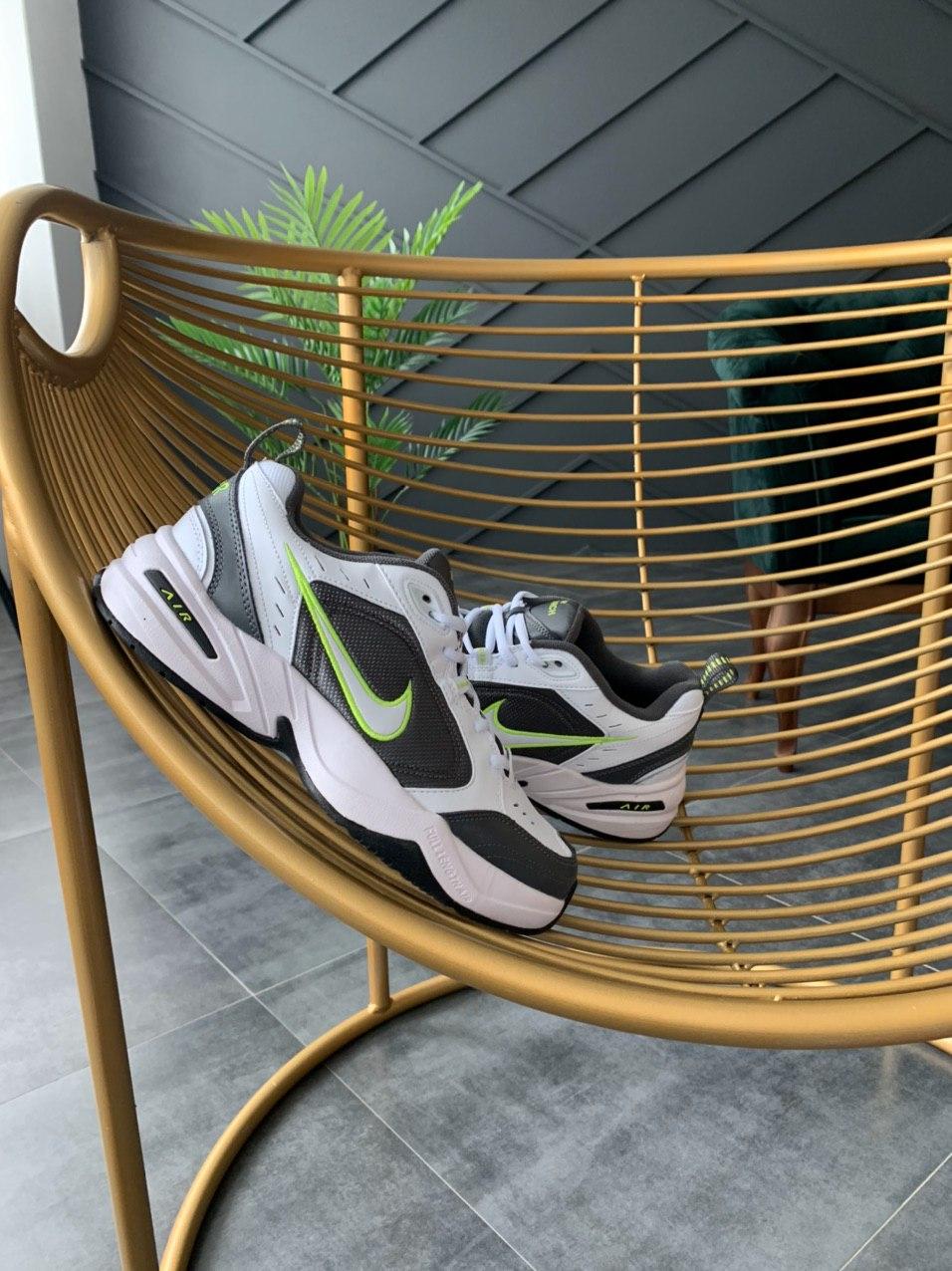 Nike Air Monarch White Green