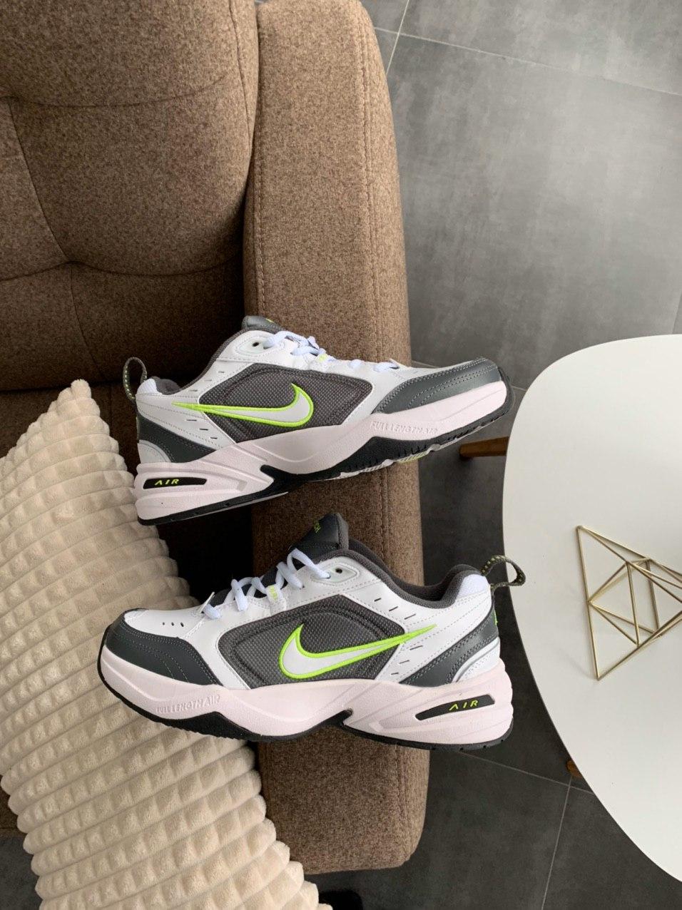 Nike Air Monarch White Green