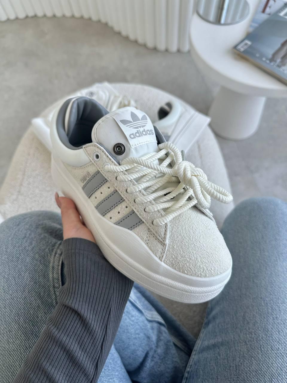 Adidas Campus x Bad Banny White Grey