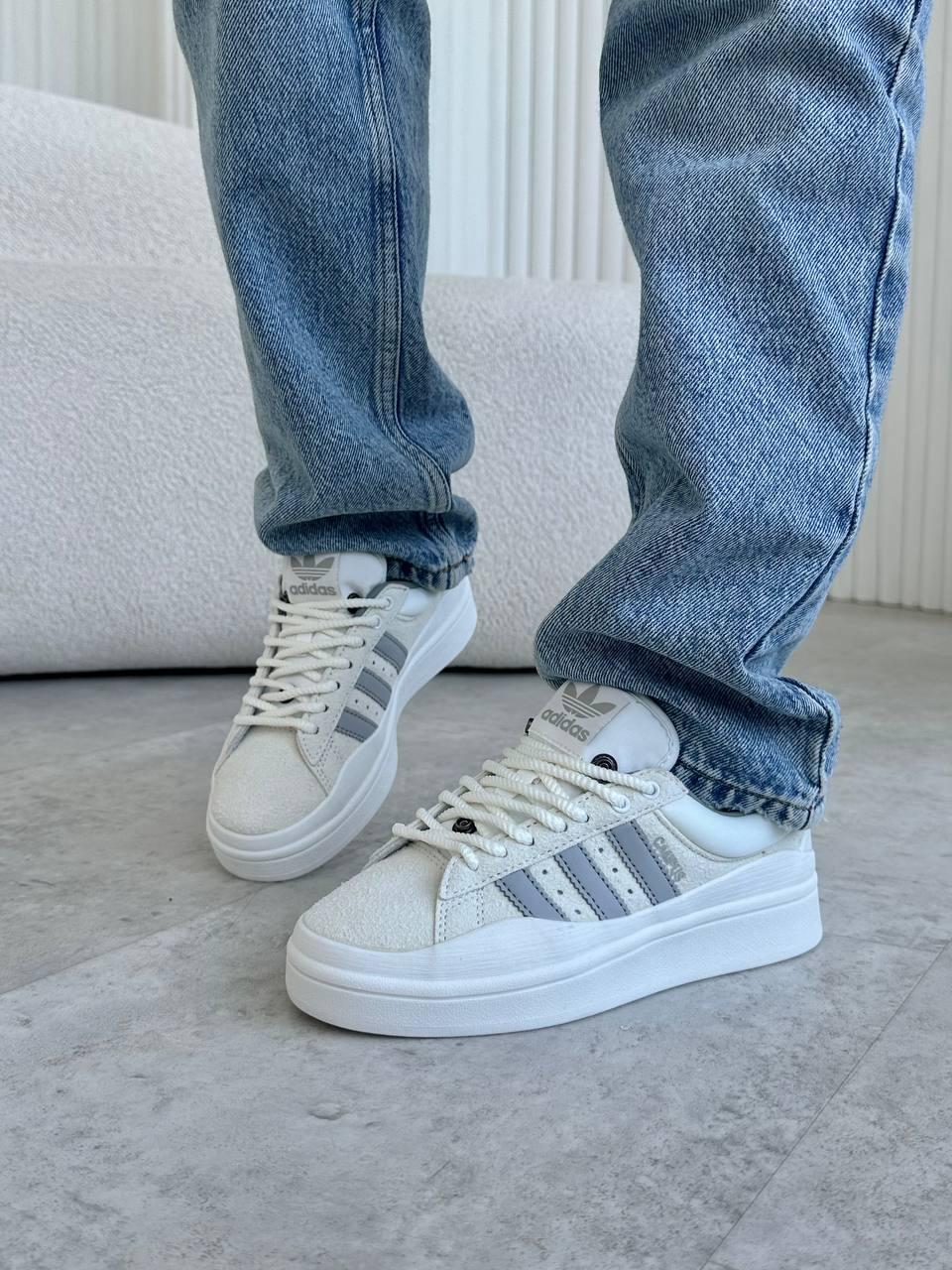 Adidas Campus x Bad Banny White Grey