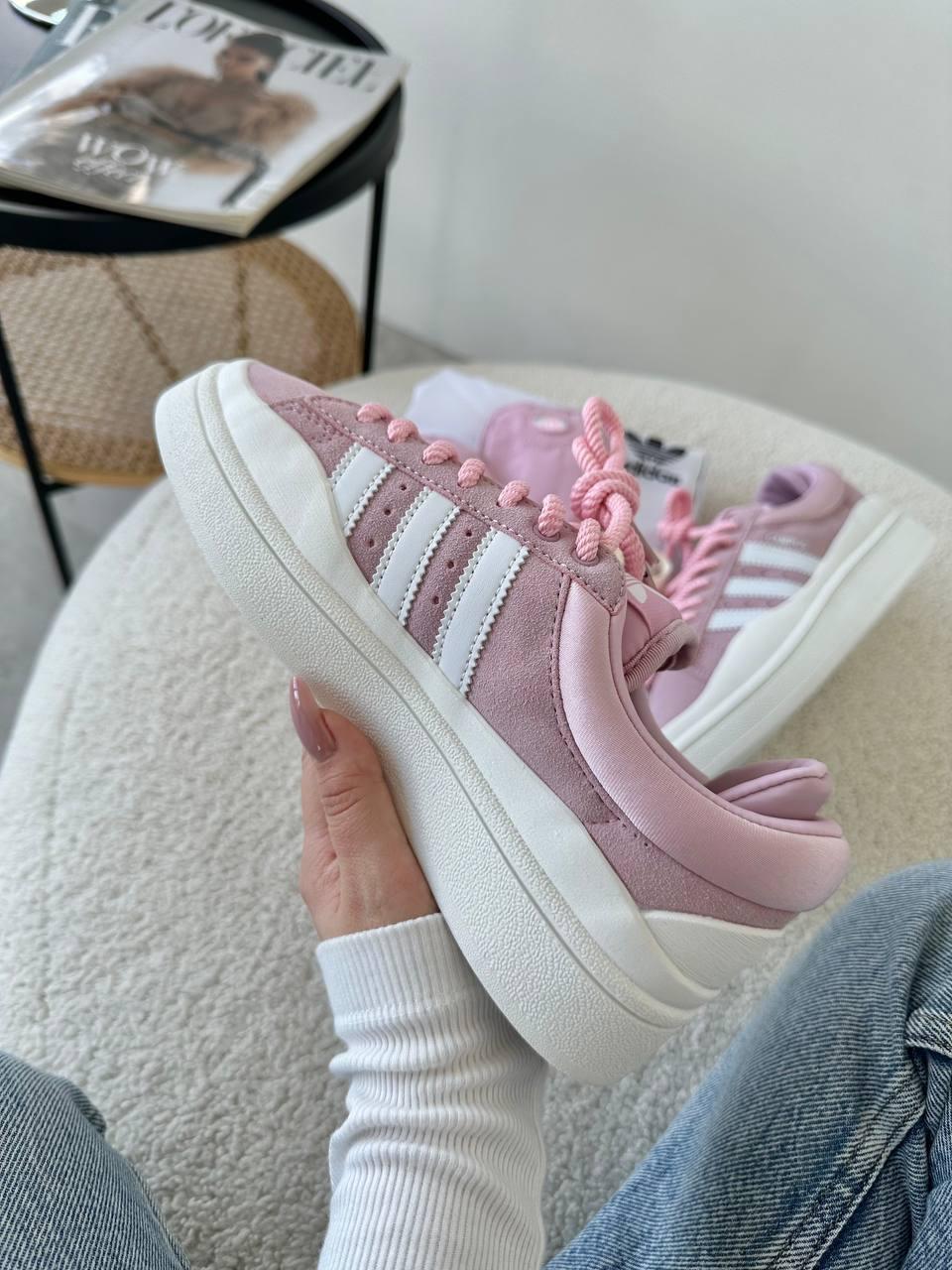 Adidas Campus x Bad Bunny Pink White