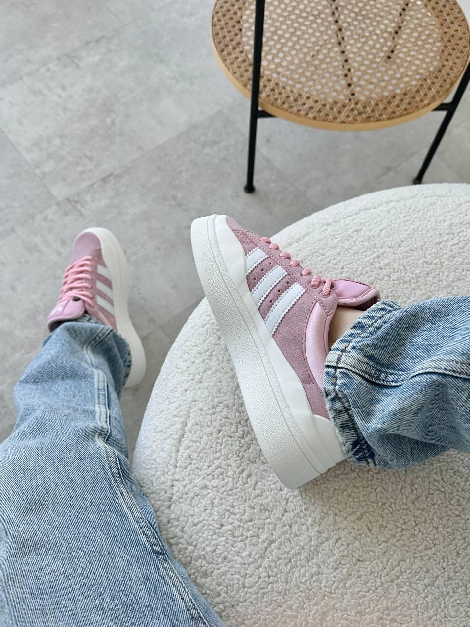 Adidas Campus x Bad Bunny Pink White
