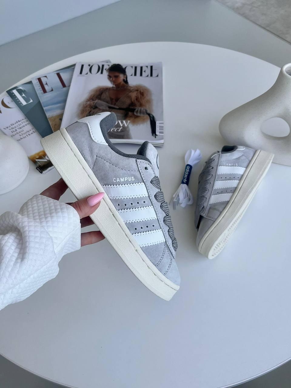Adidas Campus 00s Light Grey White
