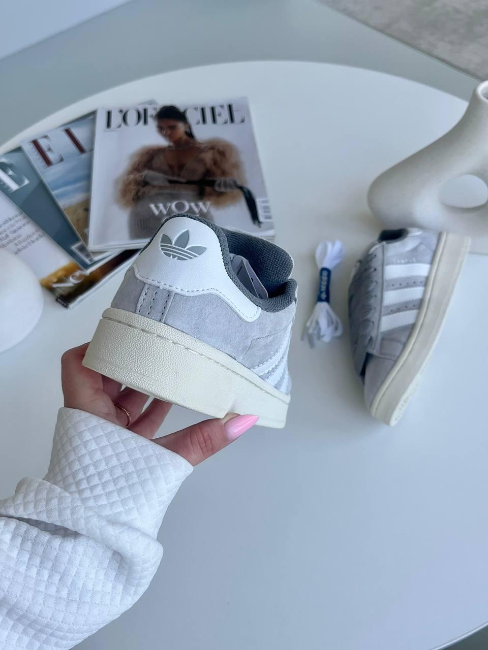 Adidas Campus 00s Light Grey White