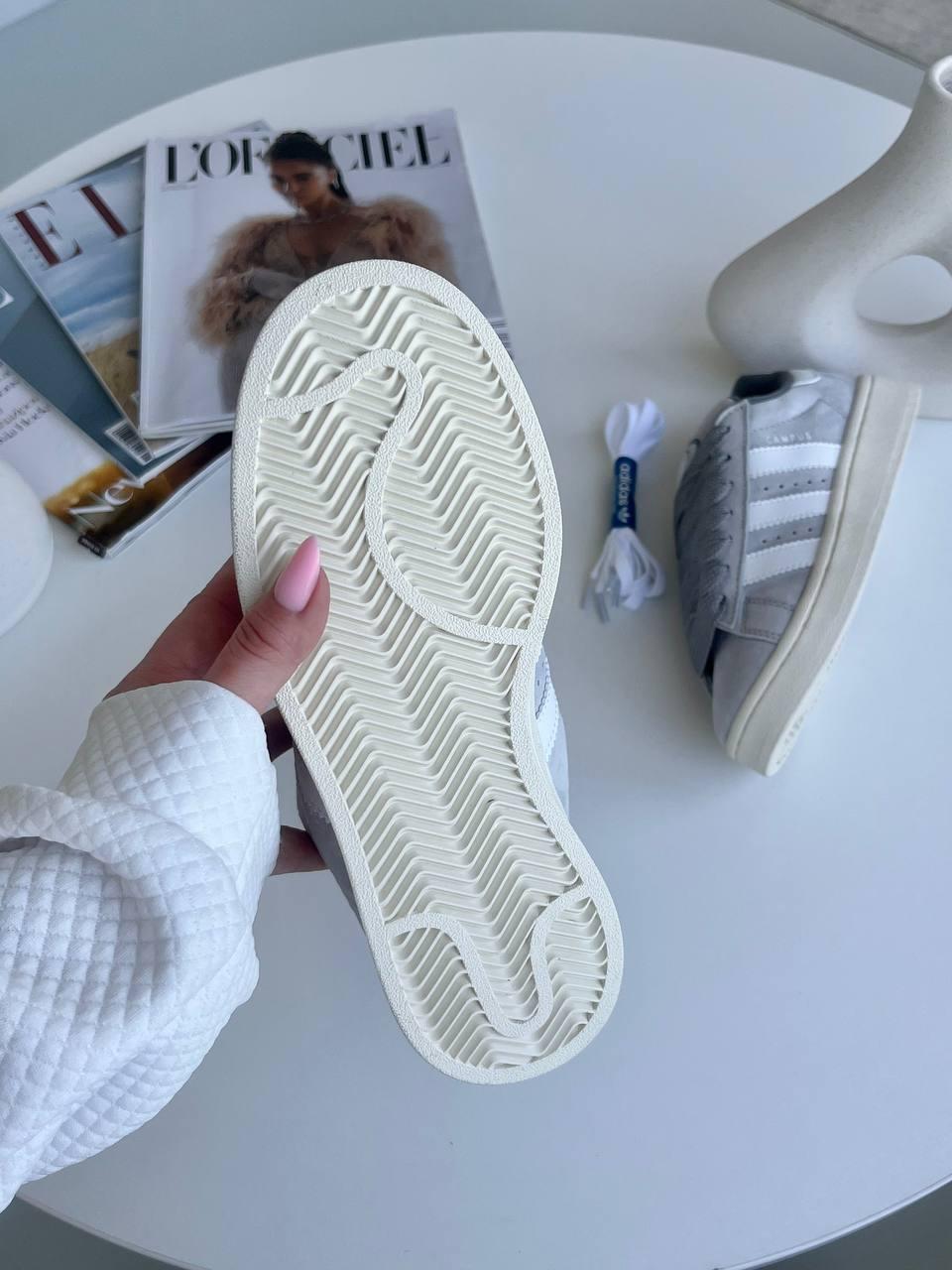Adidas Campus 00s Light Grey White