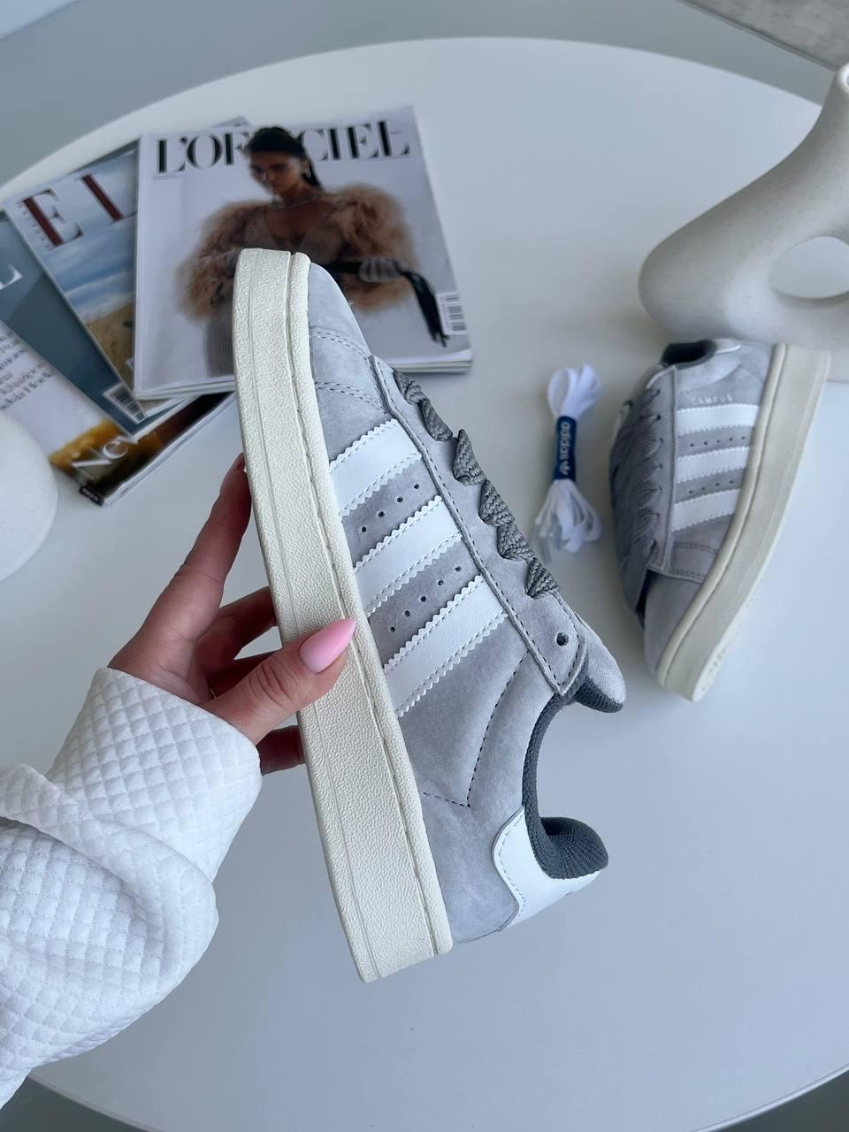 Adidas Campus 00s Light Grey White