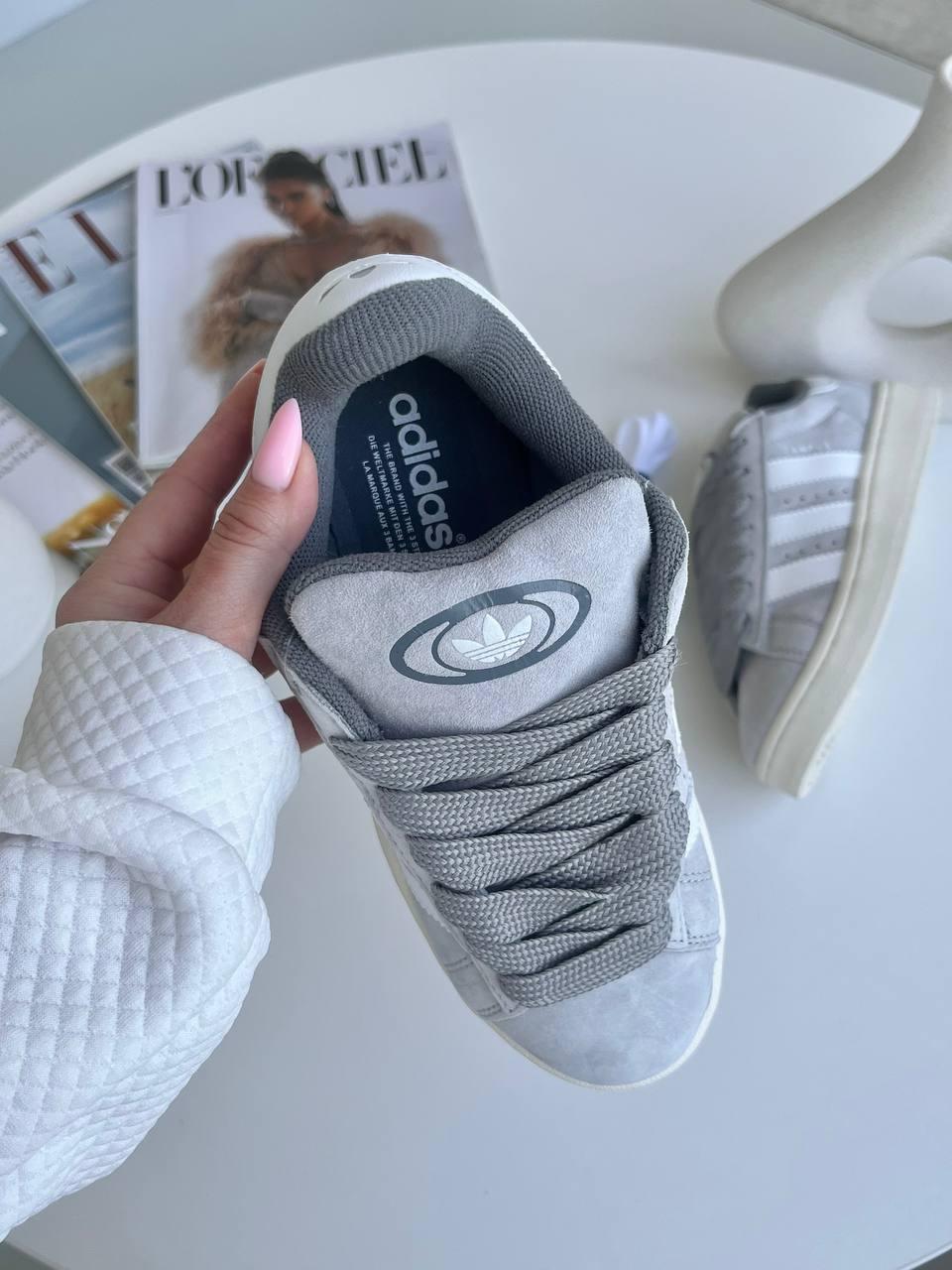 Adidas Campus 00s Light Grey White