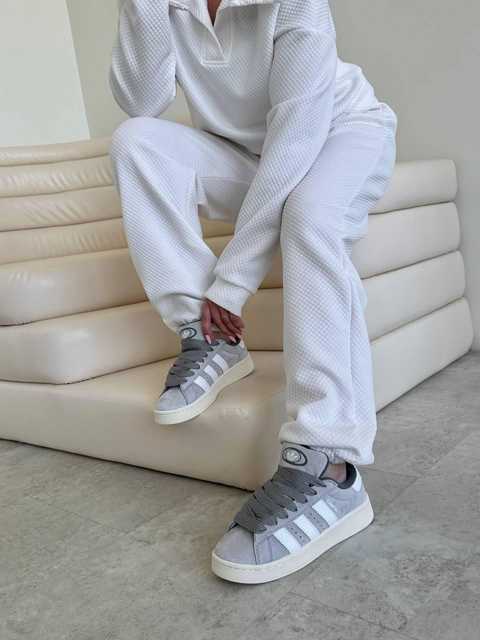 Adidas Campus 00s Light Grey White